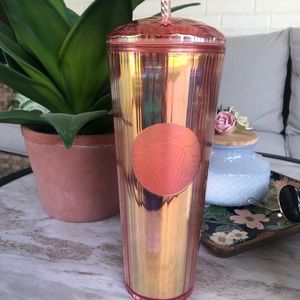 Starbucks rose gold tumbler